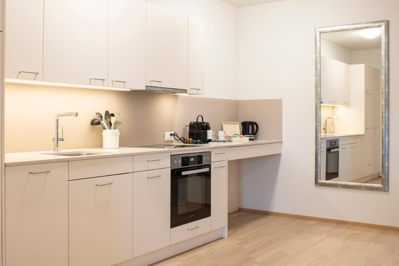 Senevita Dorfmatt Ferienwohnungen Und Apartments Münsingen Esterno foto